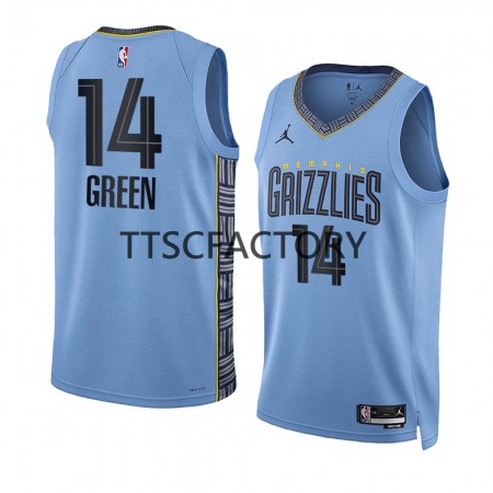 Maglia NBA Memphis Grizzlies Danny Green 14 Jordan 2022-23 Statement Edition Blu Swingman - Uomo